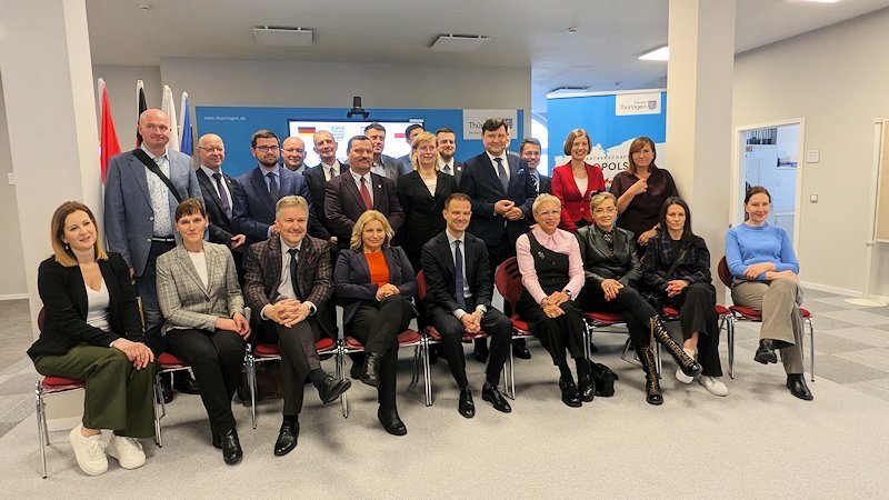 Dyrektor ZS Nr 1 w Olkuszu Aldona Nowicka na Wizycie Studyjnej w Regionie Turyngii